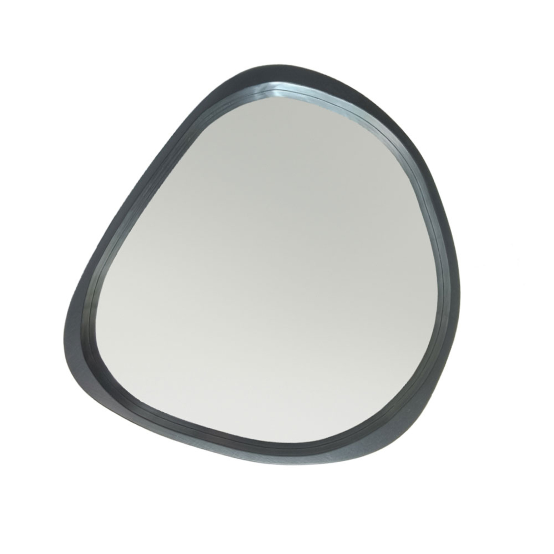 SALOMONE MIRROR WOOD BLACK MAT 63x57cm PRC