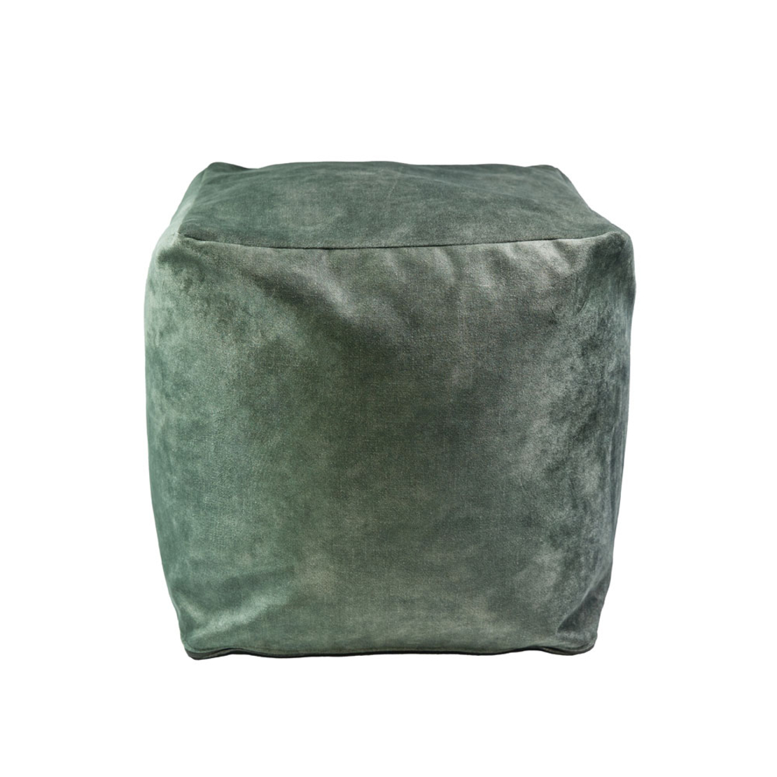 OASIS STOOL FABRIC OLIVE GREEN POLYESTER BALLS E1 GR