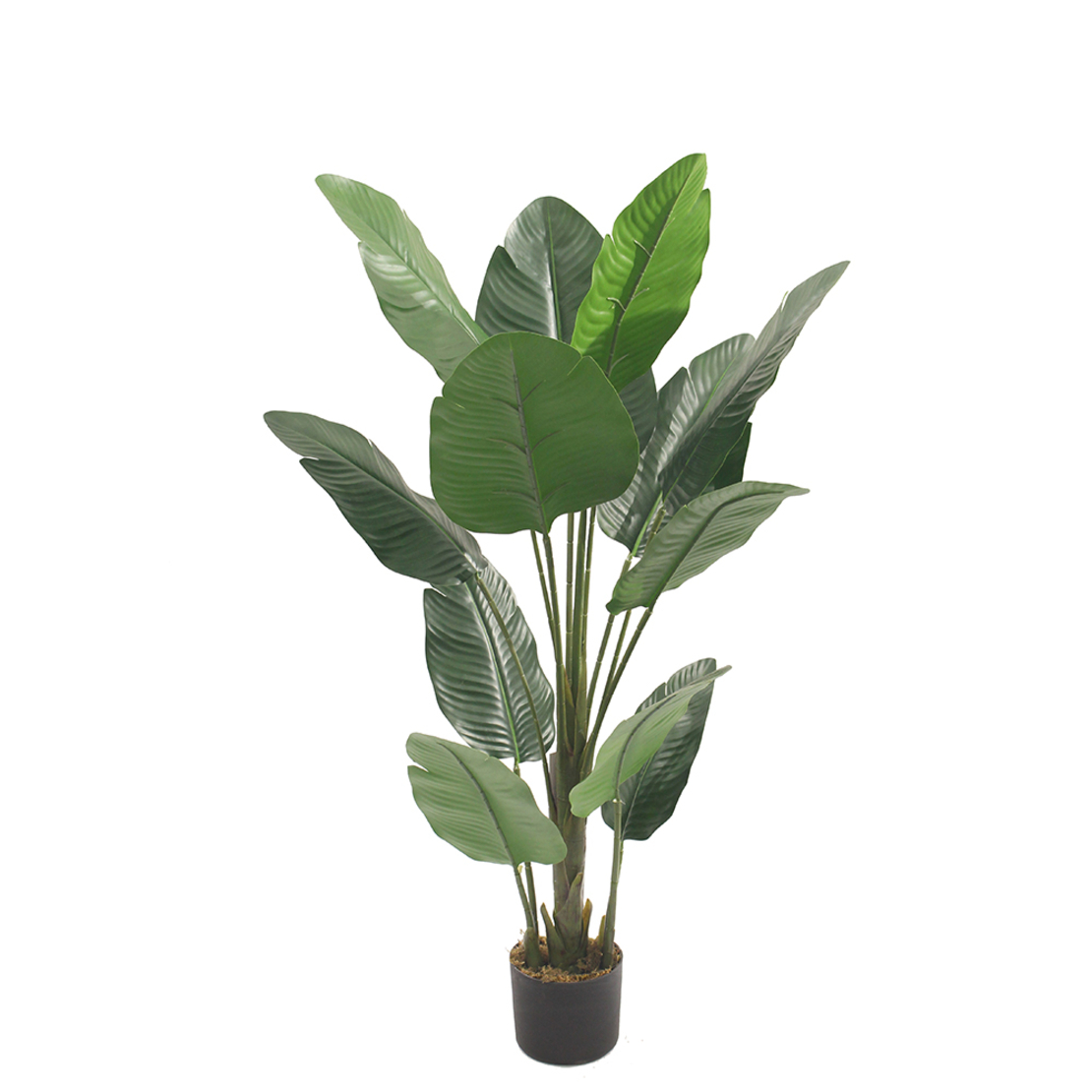 BANANA ARTIFICIAL PLANT IN POT PEVA GREEN H120cm P