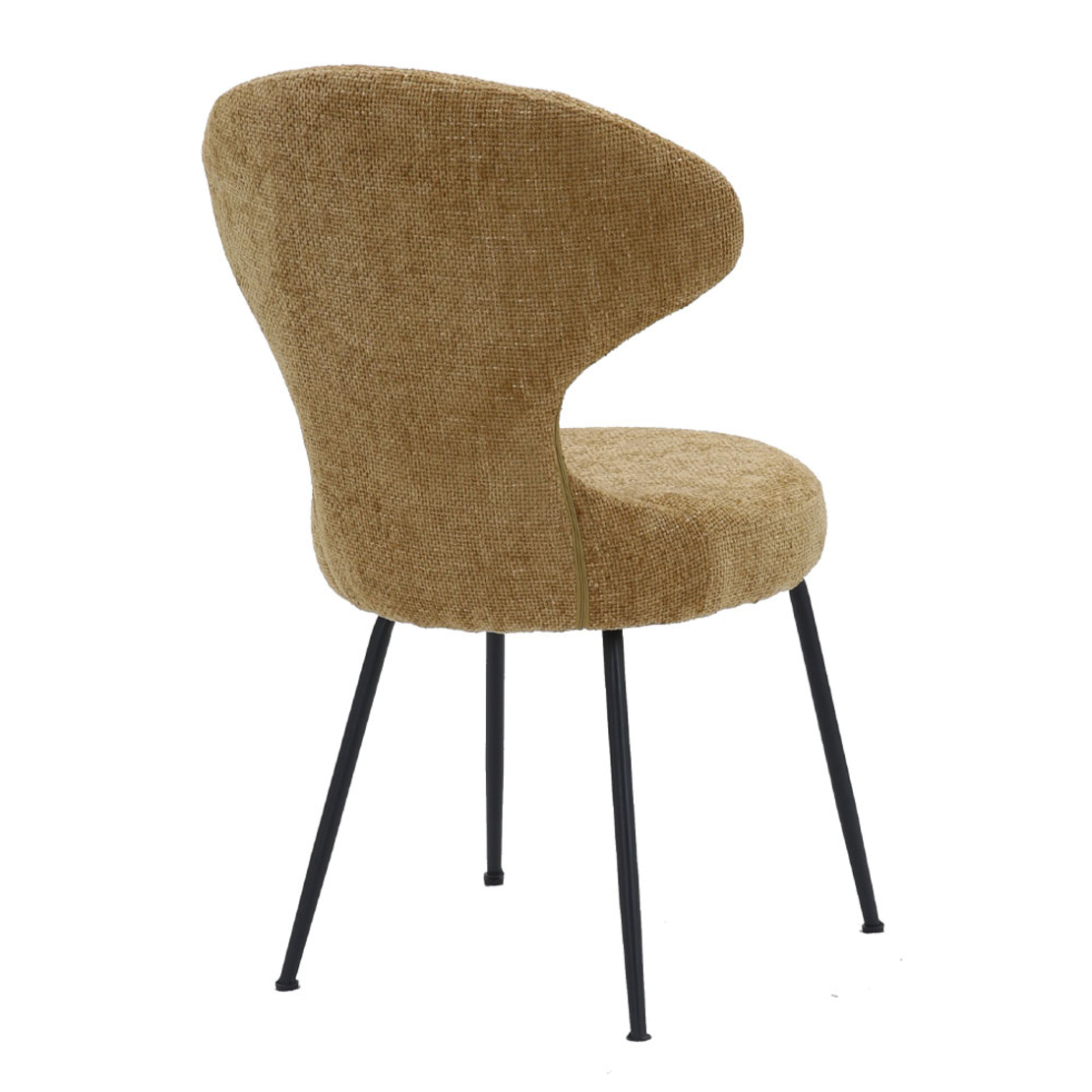 FUNGO CHAIR FABRIC LEMON METAL BLACK E1 PRC