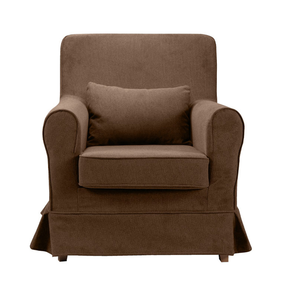 HAPPY ARMCHAIR EASY CLEAN FABRIC PUCE E1 EU