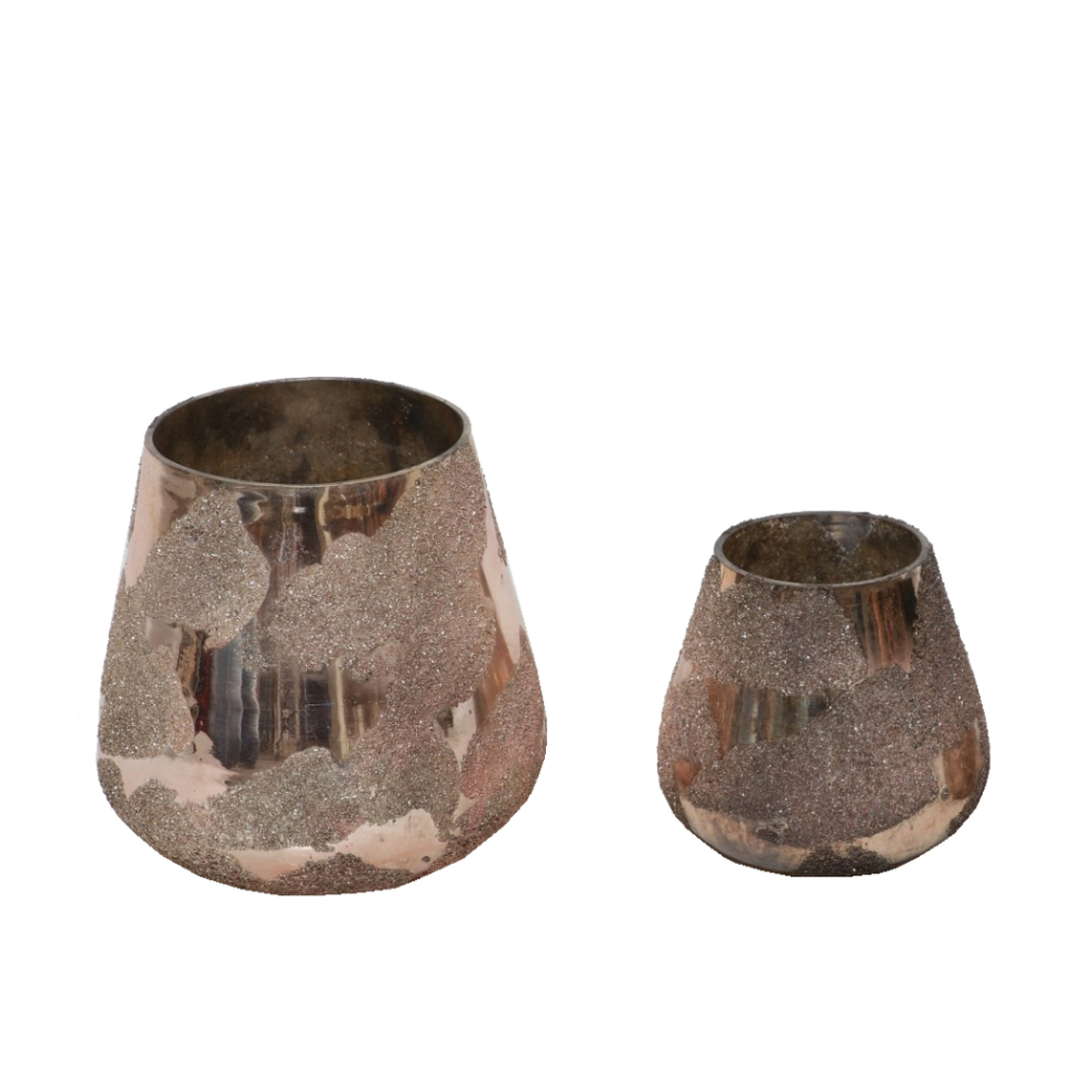 ALKE BASE FOR CANDLE GLASS GOLD D11xH11cm IN