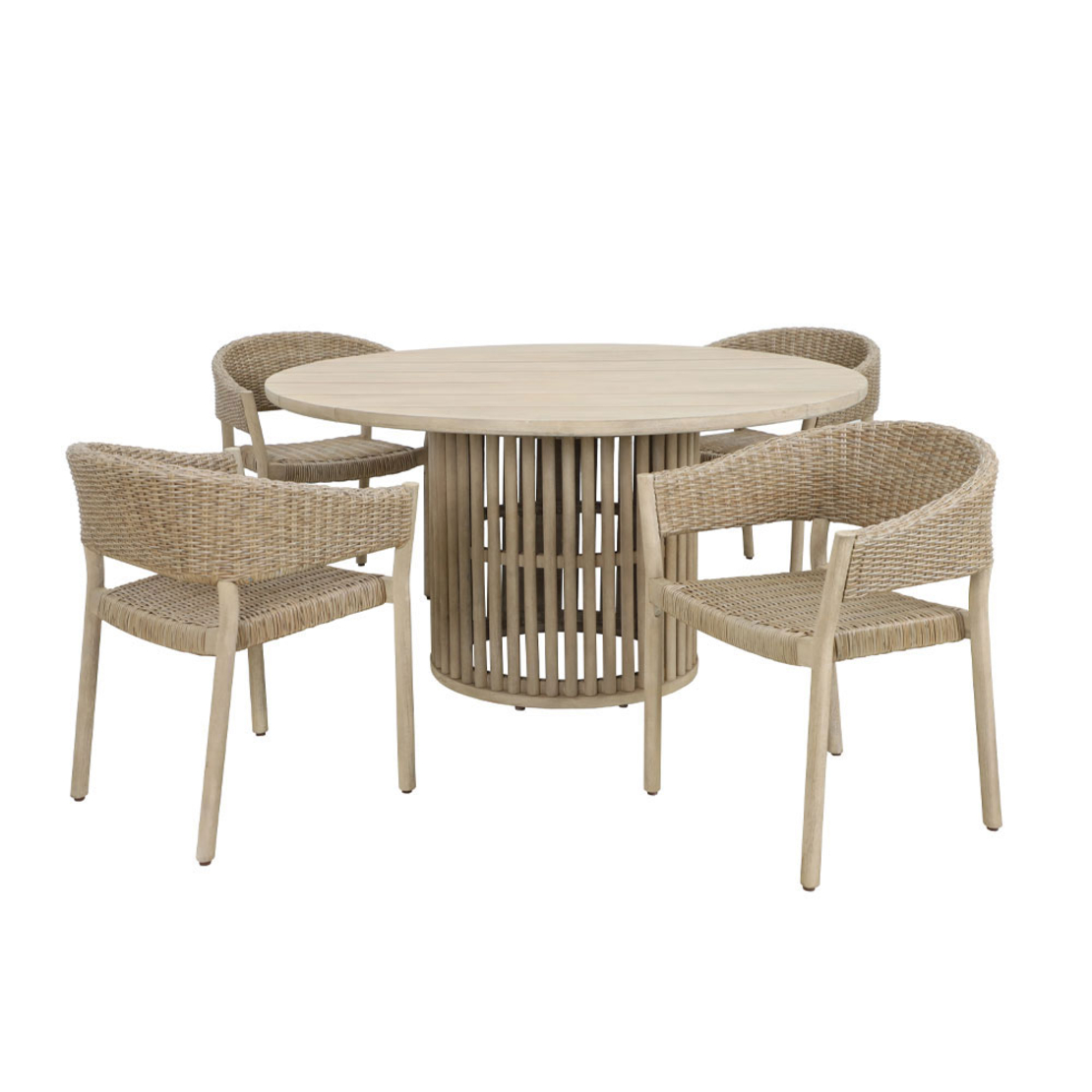 SUMATRA CHAIR WOOD EUCALYPTUS NATURAL 64x57xH78cm