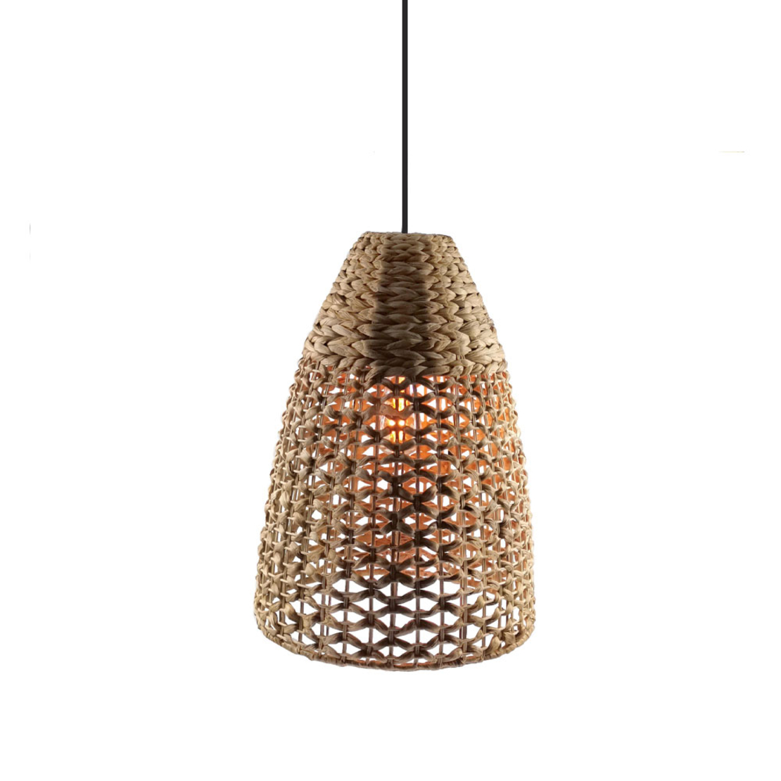DOME LAMP PENDANT HYACINTH NATURAL 35,5x35,5xH50cm