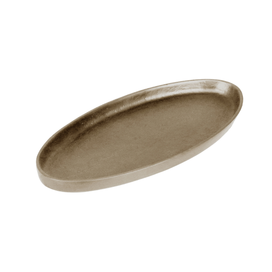NEDD TRAY ALUMINIUM CHAMPAGNE 39x19xH2cm IN