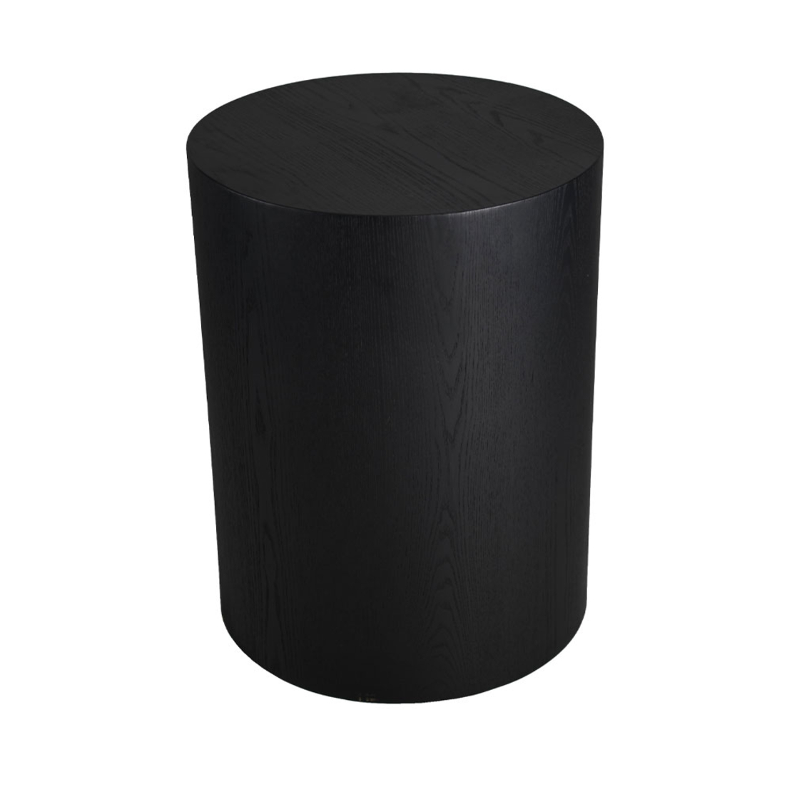 TUBE SIDE TABLE WOOD BLACK 50x50xH66,5cm E1 PRC