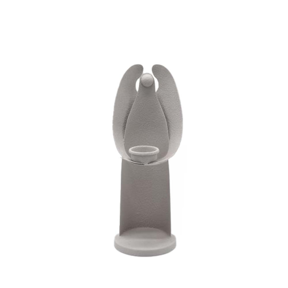 SERAF TEALIGHT HOLDER 11.5x10.5x30.5 METAL WHITE
