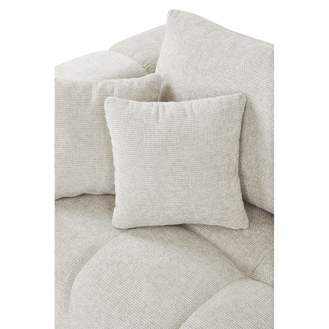 TOMOS SOFA CORNER LEFT EASY CLEAN FABRIC BEIGE E1 EU