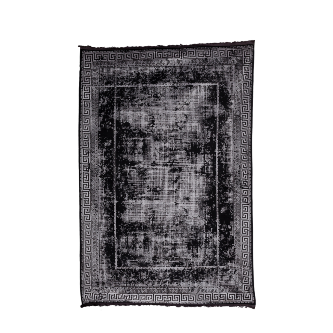 MEANDRA CARPET FABRIC BLACK GREY DARK 200x300xH1cm