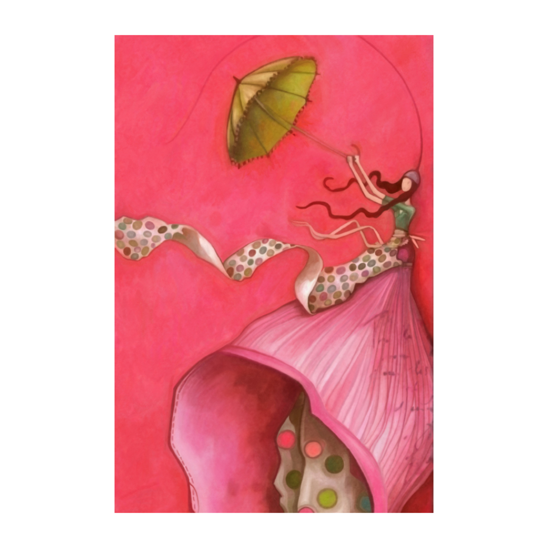 SOMNIA 1 PAINTING CANVAS MULTICOLOR WOOD 60x90xH3,