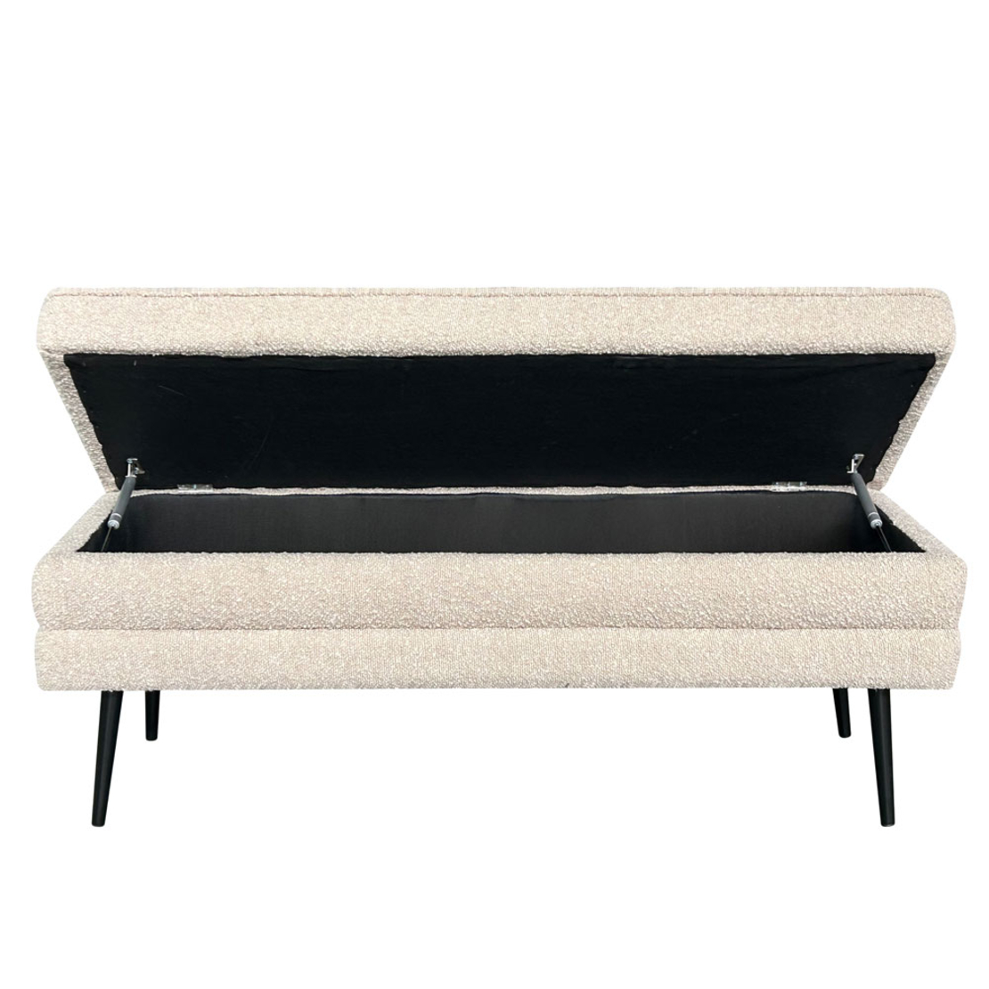 SLICES STOOL FABRIC LATTE BLACK E1 PRC