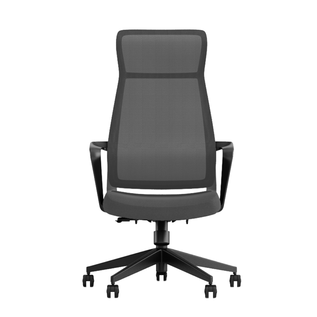 OPRA CHAIR DESK FABRIC GREY 59x61xH130cm PRC