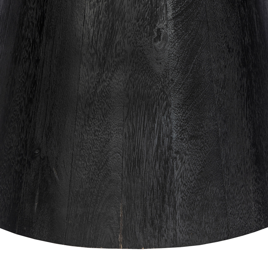 SOHO COFFEE TABLE WOOD MANGO BLACK 65x65xH45cm IN