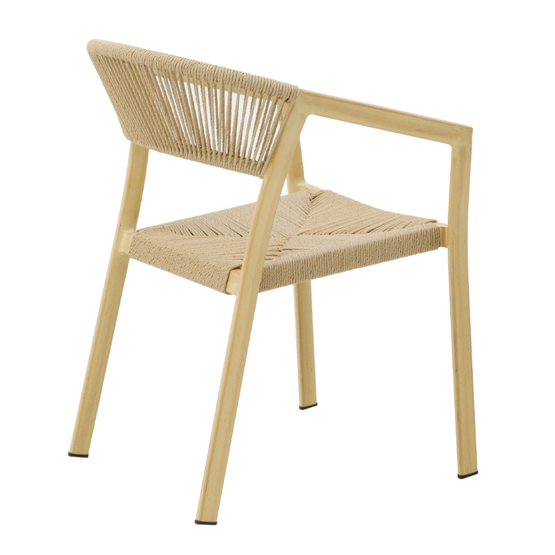 WIZARD ARMCHAIR ALUMINIUM NATURAL 56x59,5xH80cm PRC