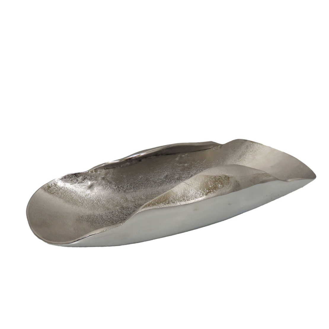 CALAN BOWL DECORATIVE 52x20x13 ALUMINIUM SILVER