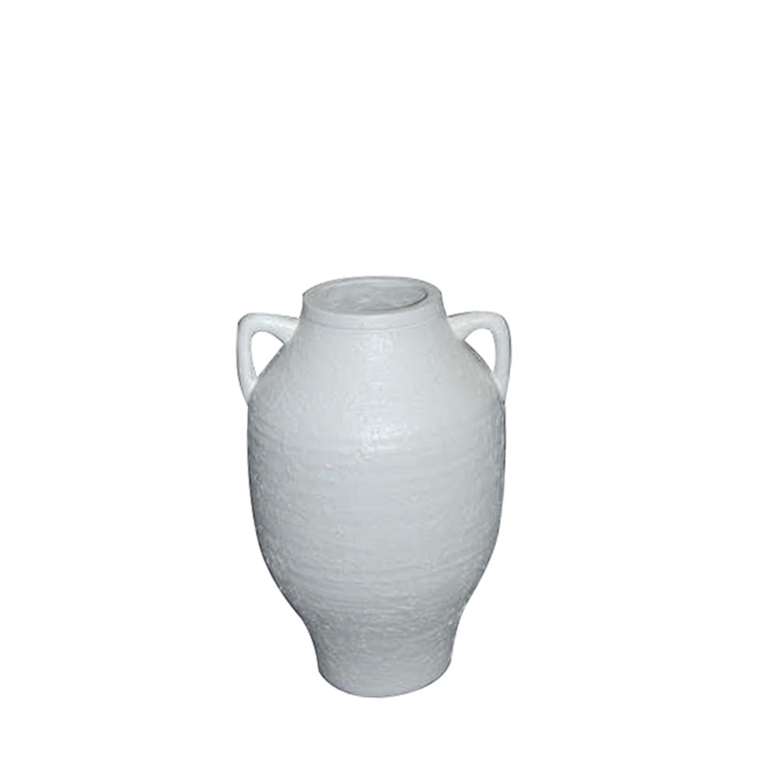 SANTORINI PLANTER FLOOR WHITE 30x30xH45cm PRC