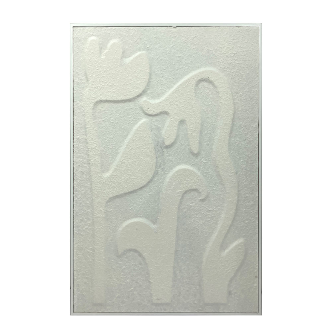 BIG DREAMS B PAINTING WOOD WHITE FRAME WHITE 60x90