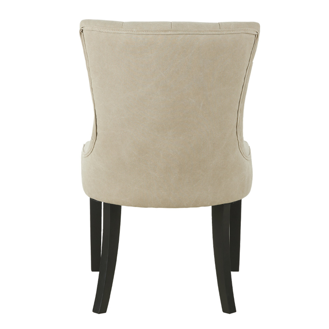 OXFORD CHAIR FABRIC SAND BEIGE WOOD RUBBERWOOD BLACK PRC