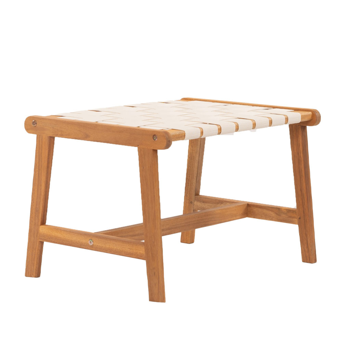 HASTAG STOOL NAYLON STRIPES BEIGE NATURAL 57x41xH36cm VN