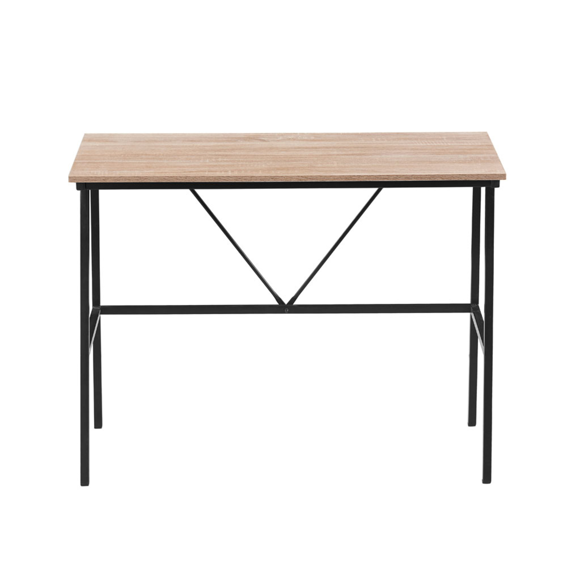 SO SIMPLE DESK CHIPBOARD WITH MELAMINE SONOMA BLACK 100x54xH75cm E1 PRC