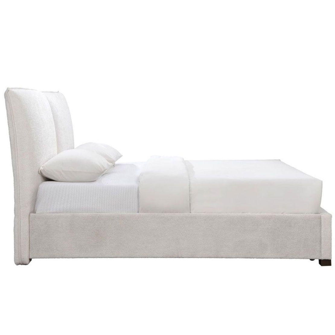 OASIS BED (FOR MATTRESS 160x200cm) FABRIC CREAM FABRIC E1