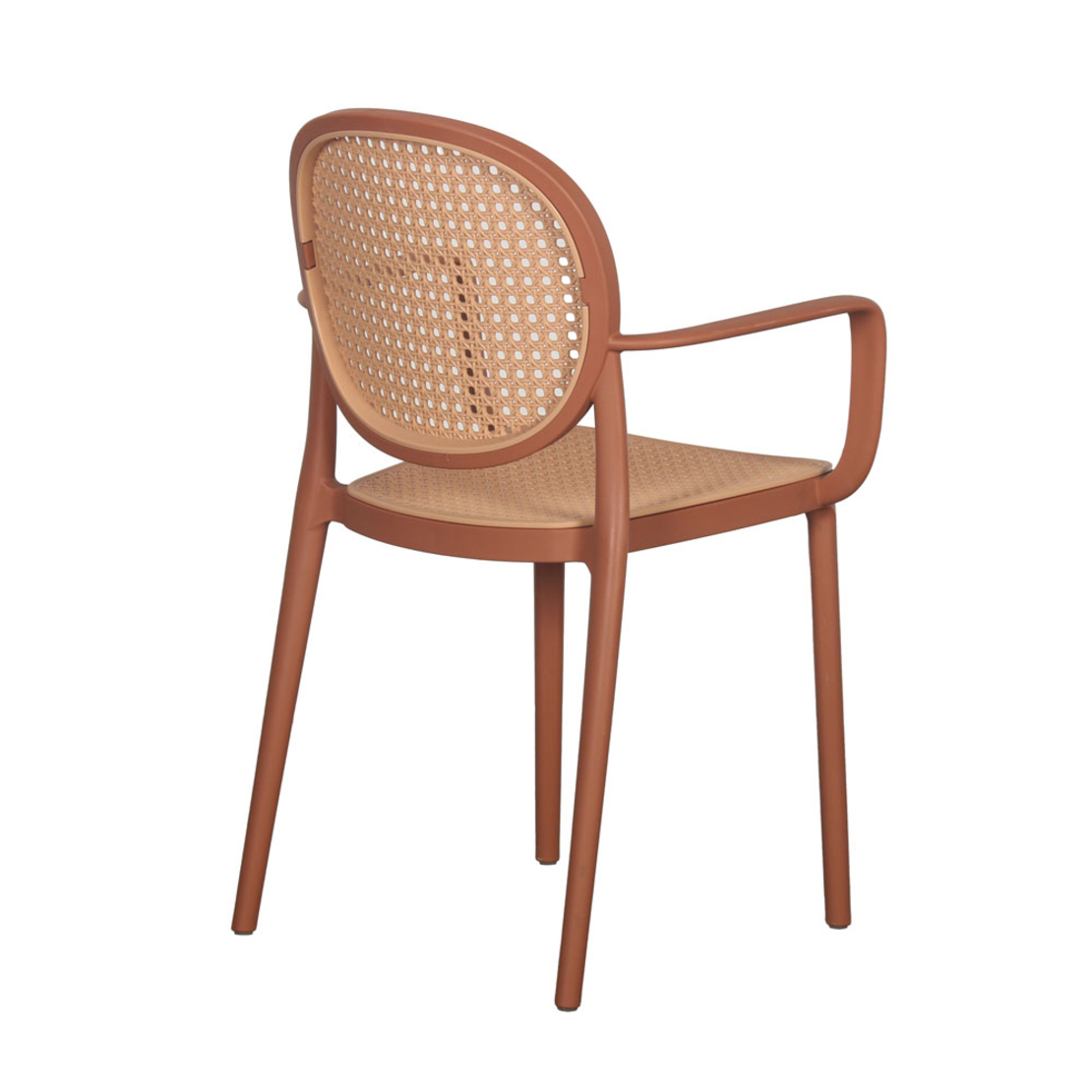 RATTI/P CHAIR PP TERRACOTTA NATURAL PRC