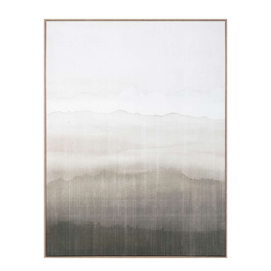 EMBRACING THE CALM PAINTING CANVAS MULTICOLOR WOOD