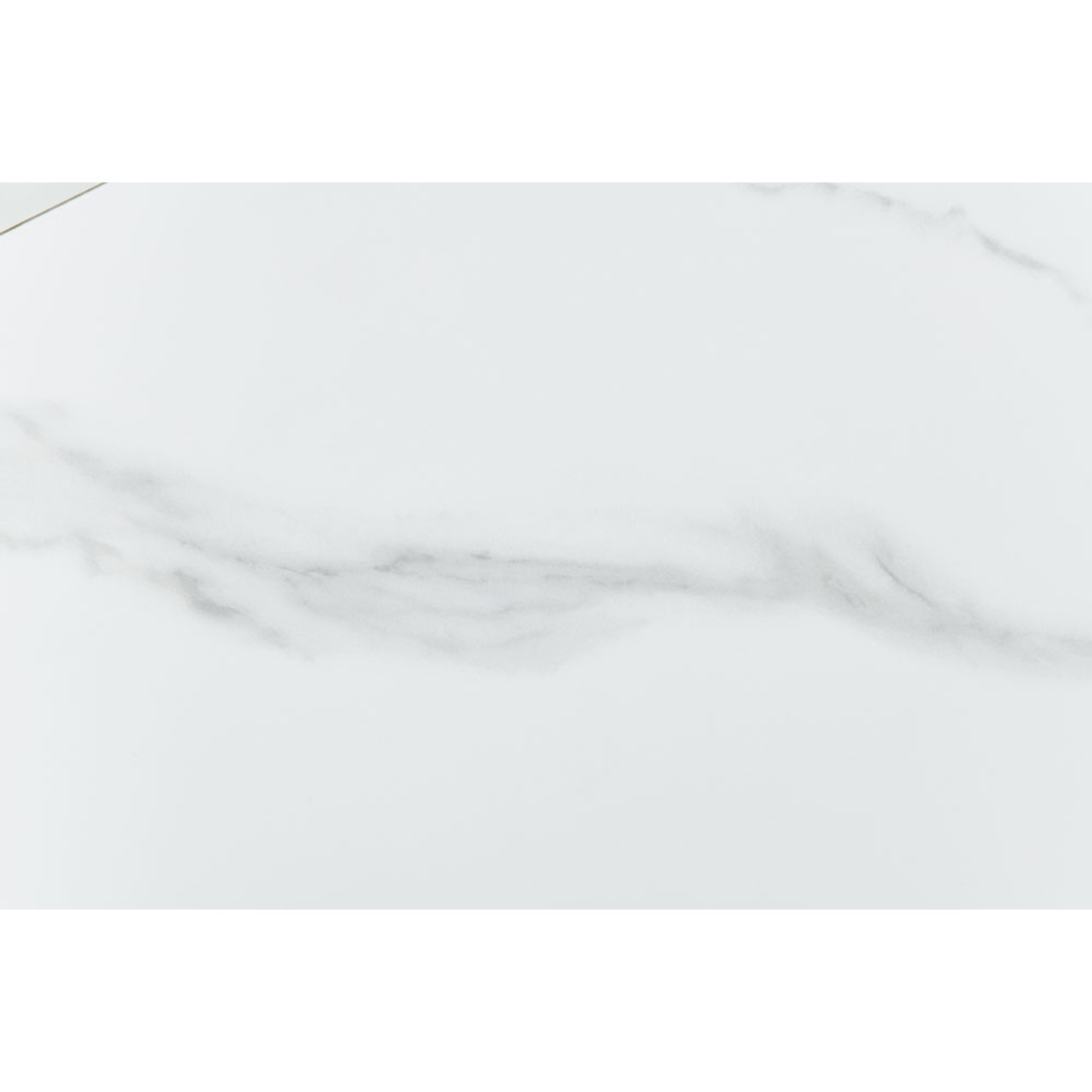 TOTEM CONSOLE GLASS WALNUT WHITE WITH MARBLE PATTERN VENEER ΟΑΚ 120x50x76 E1 PRC
