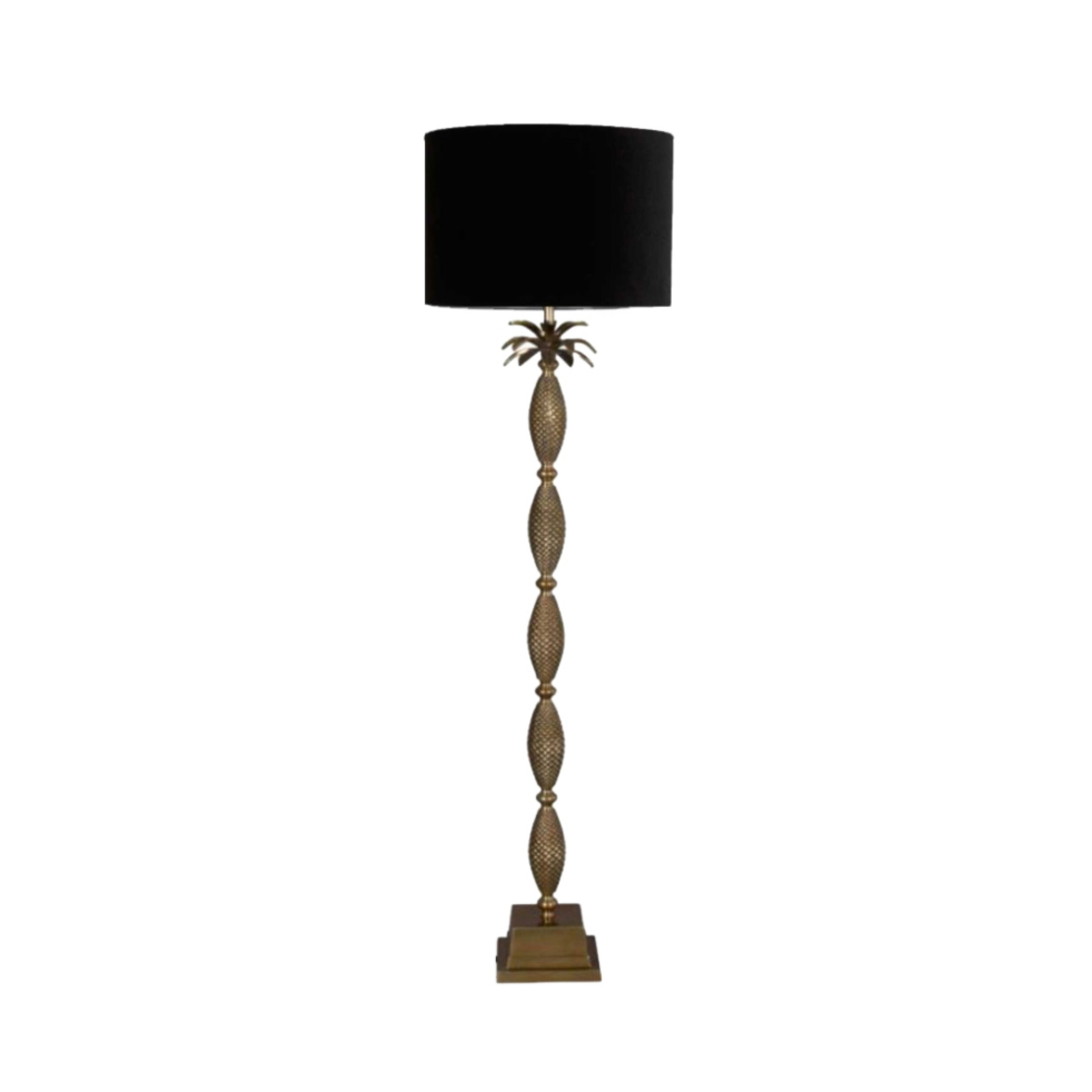 ANANAS LAMP FLOOR ALUMINIUM BRONZE BLACK D53xH168c