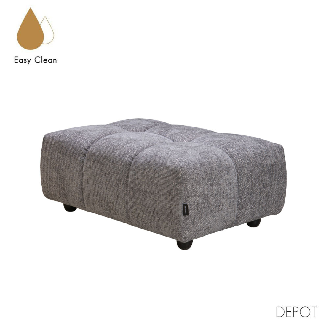 TOMOS STOOL EASY CLEAN FABRIC GREY E1 EU