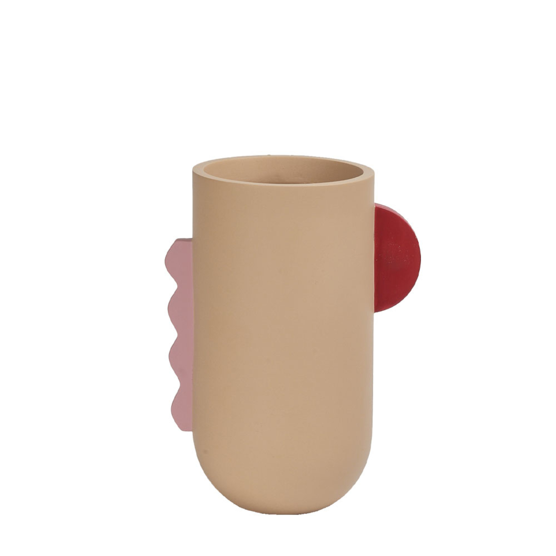 CROSBY VASE POLYRESIN MULTICOLOR 16,7x11,9xH22,5cm