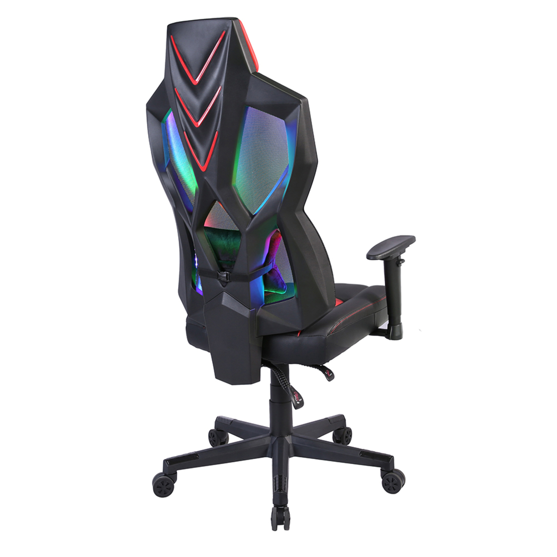STORM GAMING CHAIR DESK FABRIC BLACK NYLON RED PP 50x73xH135cm PRC