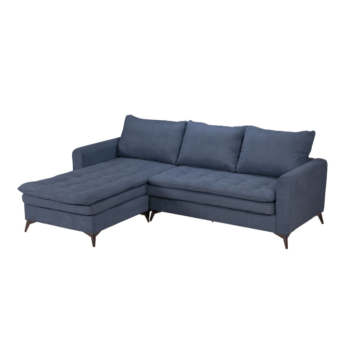 SCANDALO SOFA REVERSABLE CORNER EASY CLEAN FABRIC BLUE E1 EU