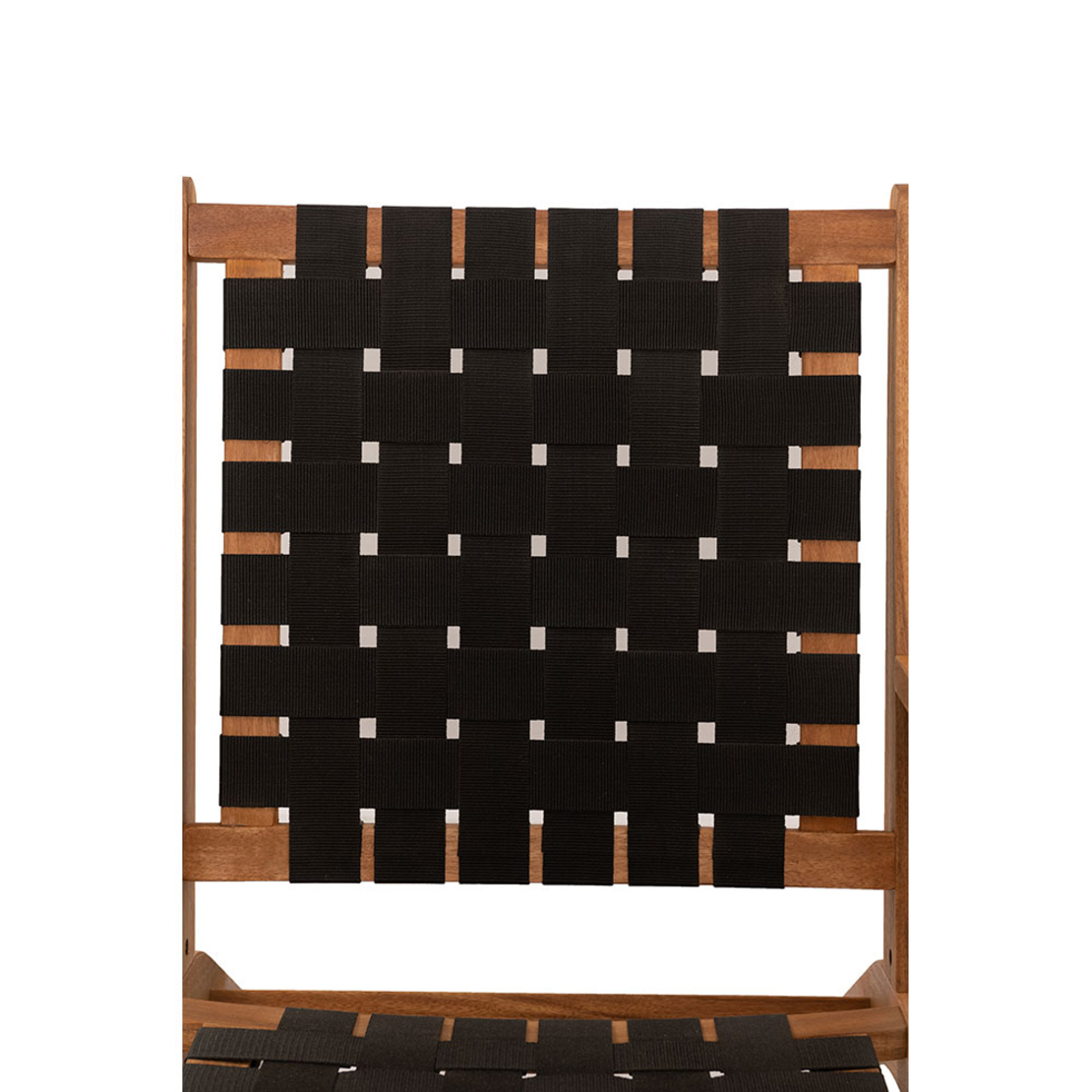 HASTAG ARMCHAIR NAYLON STRIPES BLACK NATURAL 60x76xH73cm VN