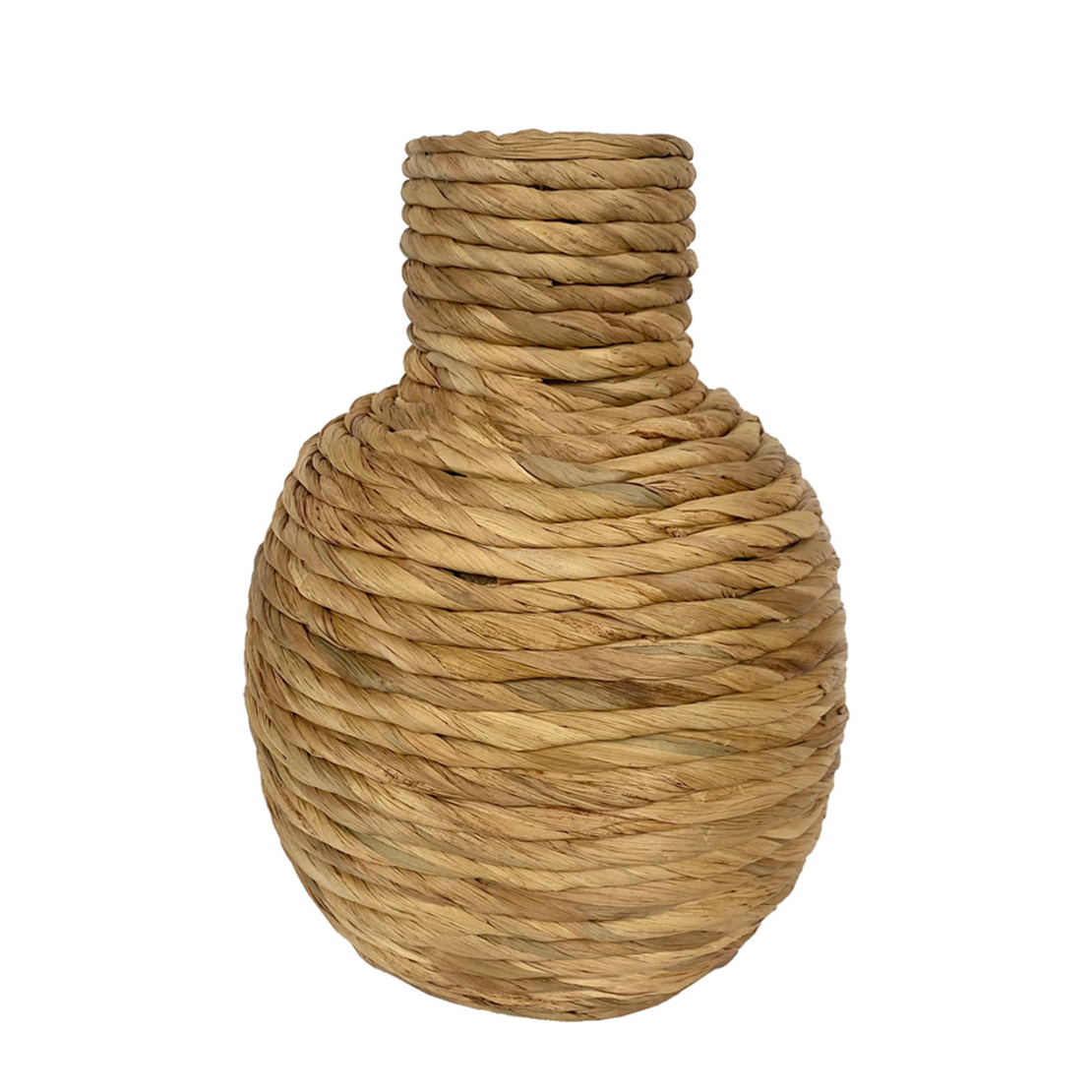 IOS VASE BAMBOO NATURAL 21x21xH31cm VN