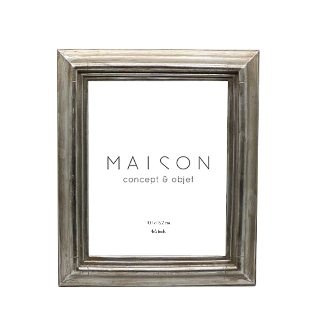 REMEL PHOTO FRAME POLYRESIN GLASS SILVER 20x3xH25c