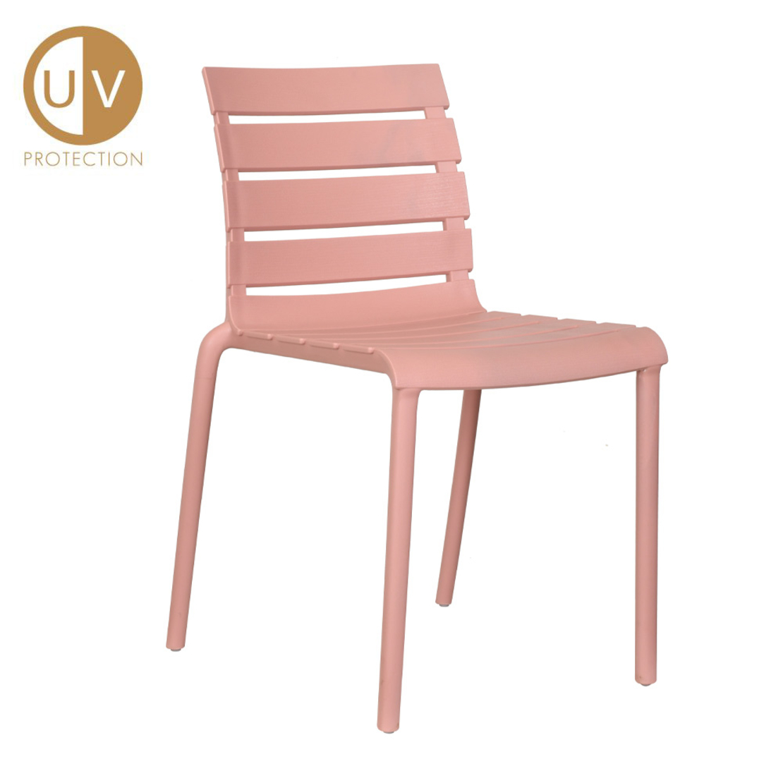 HORIZONTAL CHAIR PP DUSTY PINK PRC