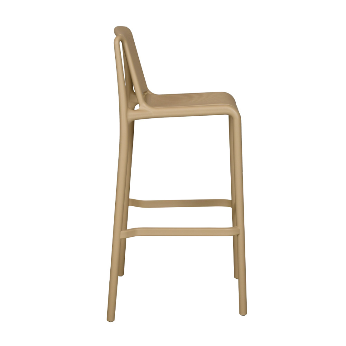POLLY STOOL BAR PP CARAMEL PRC