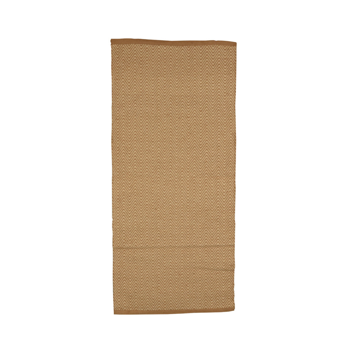 HERBA FLOOR MAT COTTON YELLOW BEIGE 70x150cm
