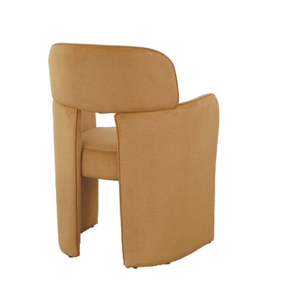 VANITY ARMCHAIR FABRIC CAMEL METAL E1 PRC