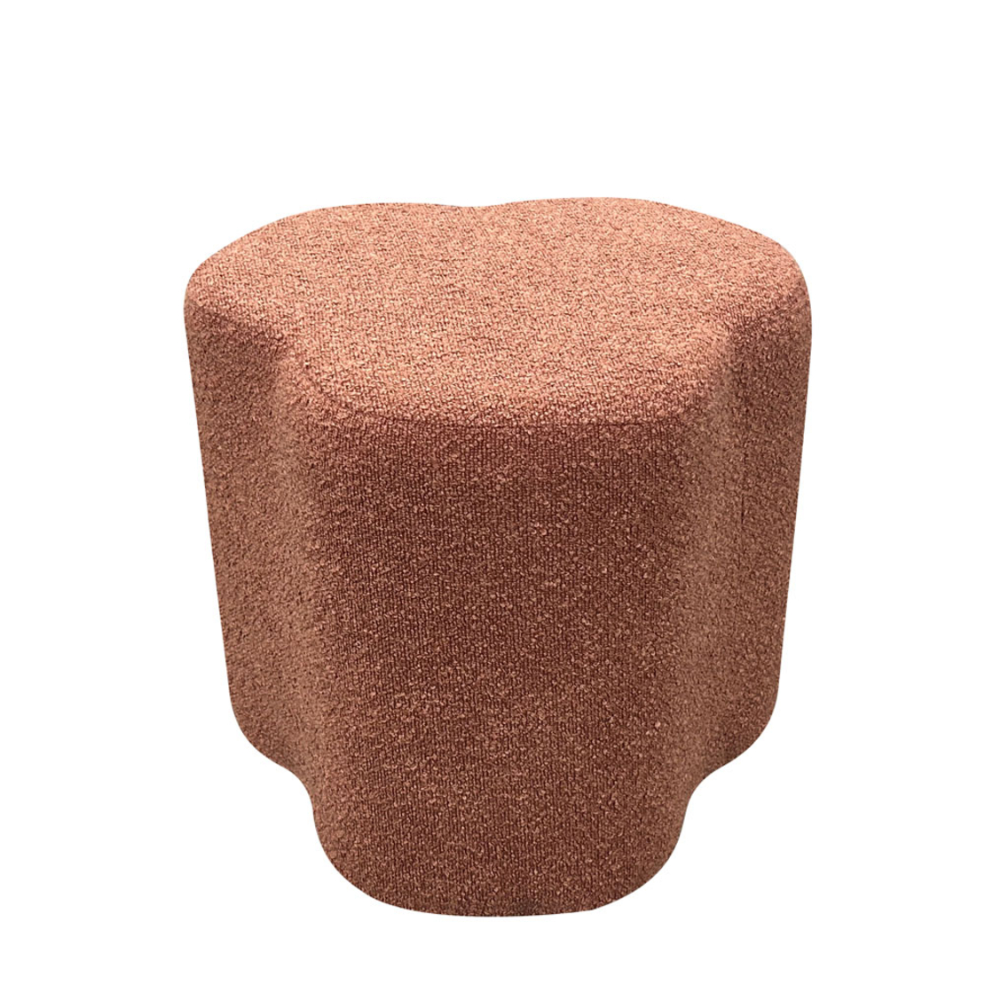 DAISY STOOL FABRIC REDDISH BROWN E1 PRC