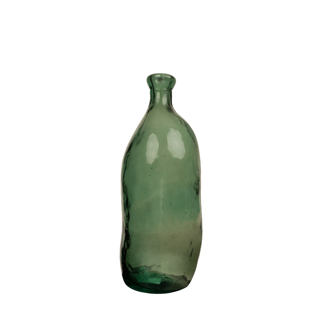 RIPE OLIVE BOTTLE RECYCLED GLASS OLIVE GREEN D11,5