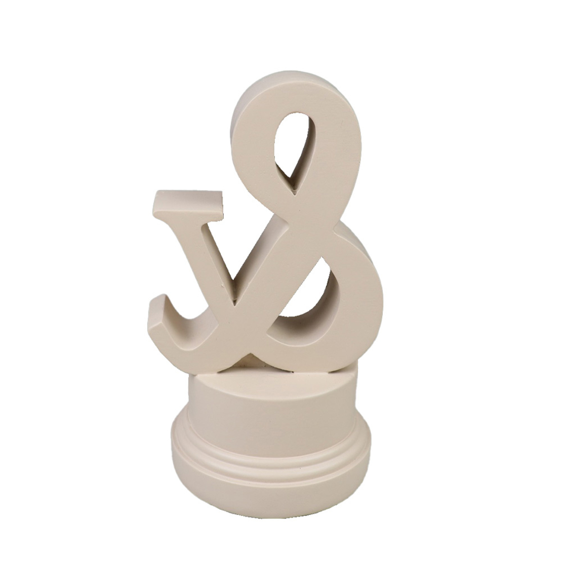 AND DECO POLYRESIN CREAM 8x7,5xH13,5cm PRC
