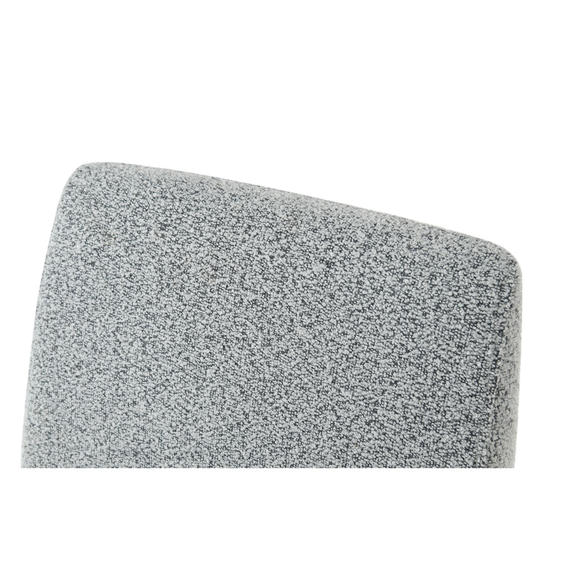 ARM CHAIR FABRIC GREY LIGHT METAL BLACK MAT E1 PRC