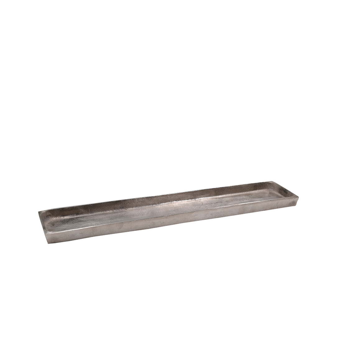 STELLA TRAY ALUMINIUM SILVER 58x12xH3cm IN
