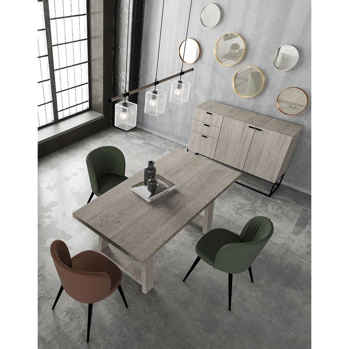 DELTA TABLE MELAMINE SONOMA DARK E1 PRC
