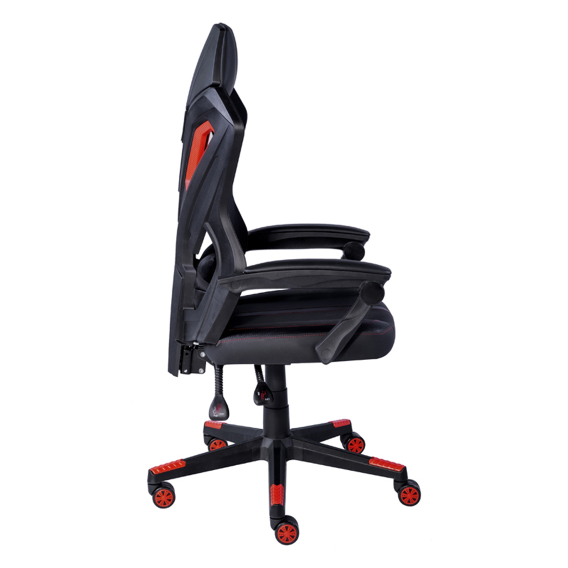 OUTRIDER GAMING CHAIR DESK FABRIC BLACK NYLON RED PP 50x74xH128cm PRC