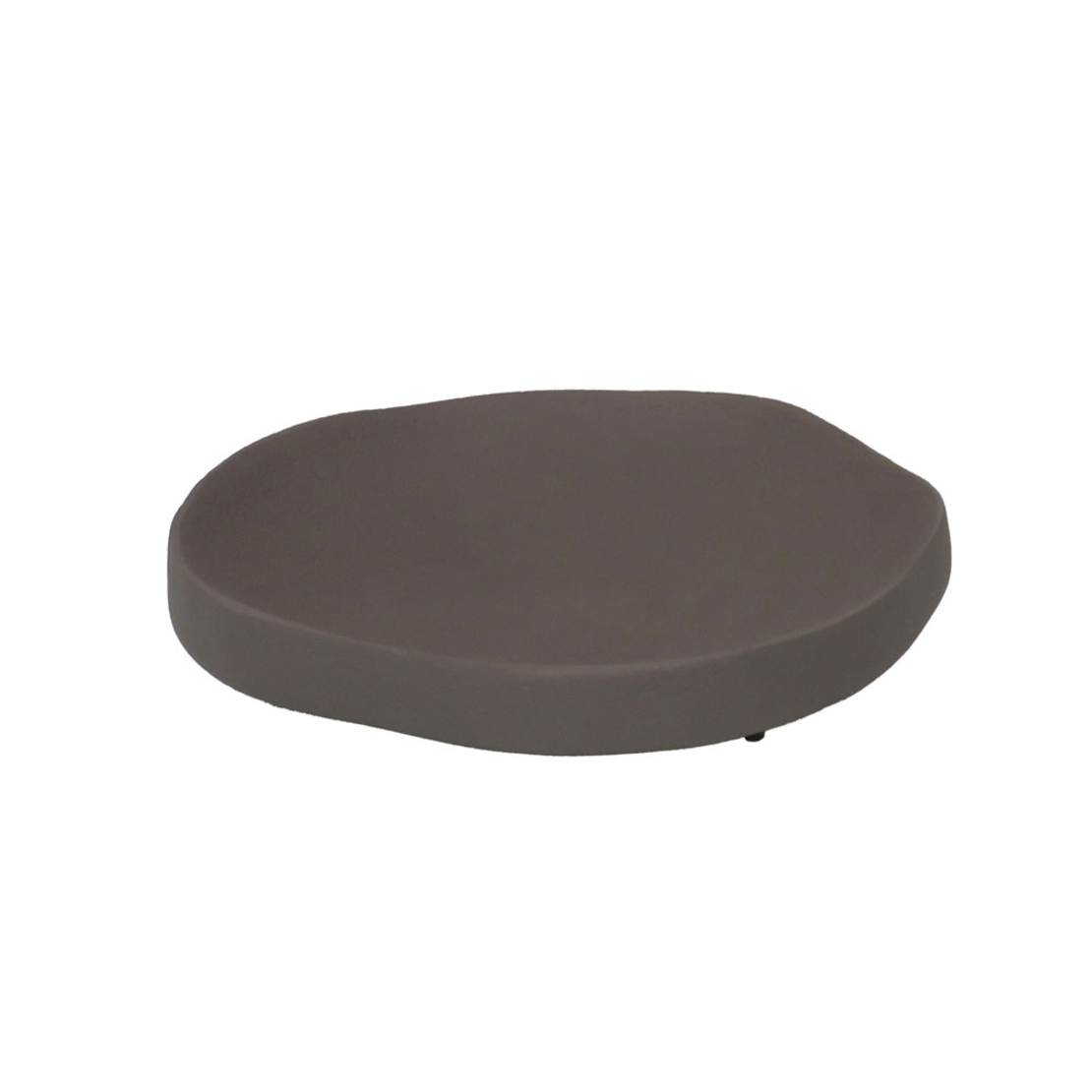 FINTON TRAY DECORATIVE 20x20x6 ALUMINIUM MUD
