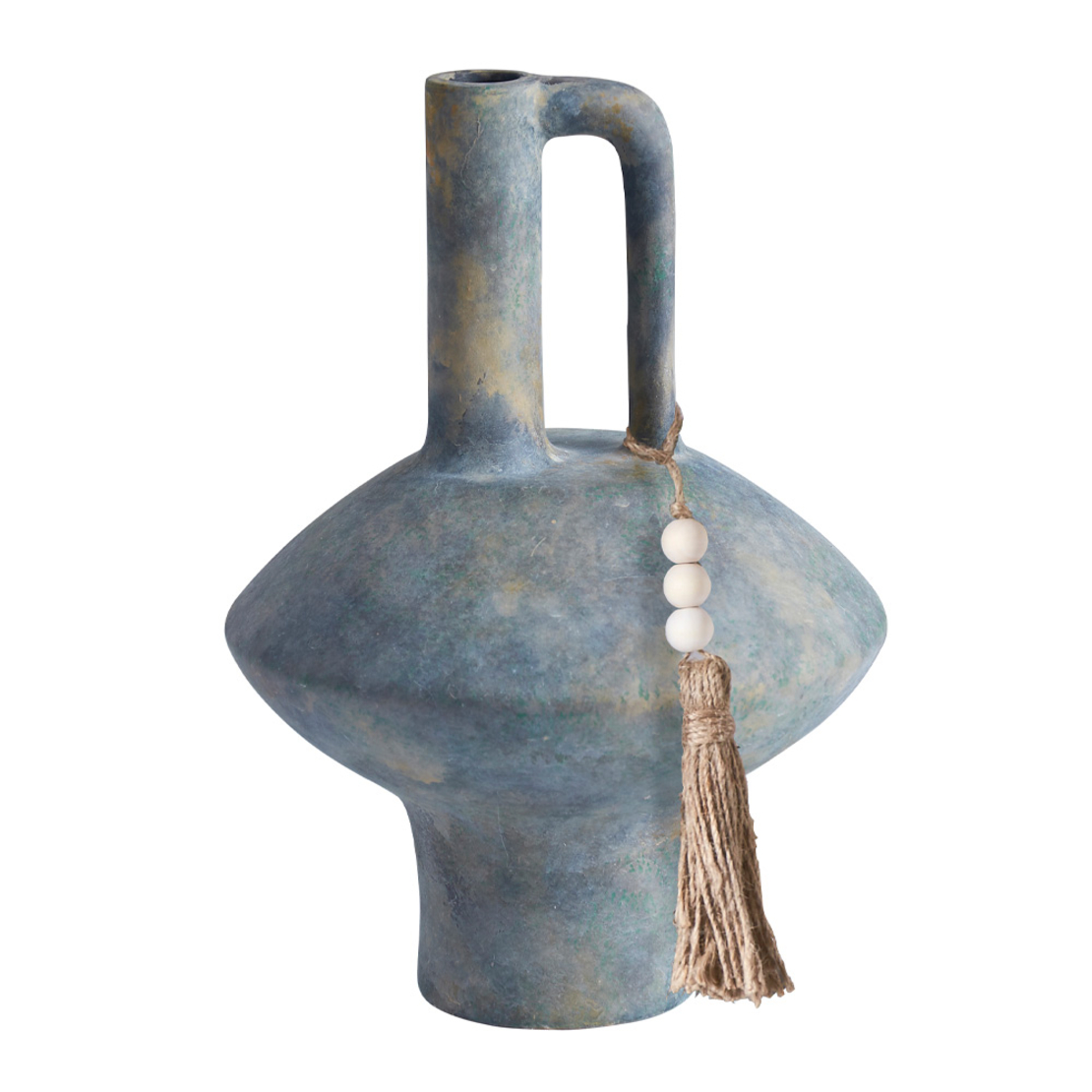 FENDRA VASE CERAMIC GREY BEIGE 19x19xH27cm PRC