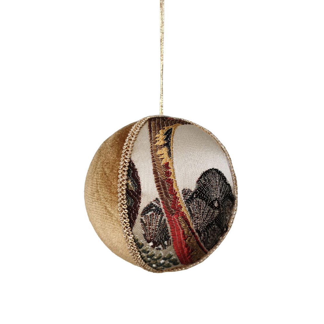 XMAS HARRODS BROCADE B BALL MULTICOLOR PRC